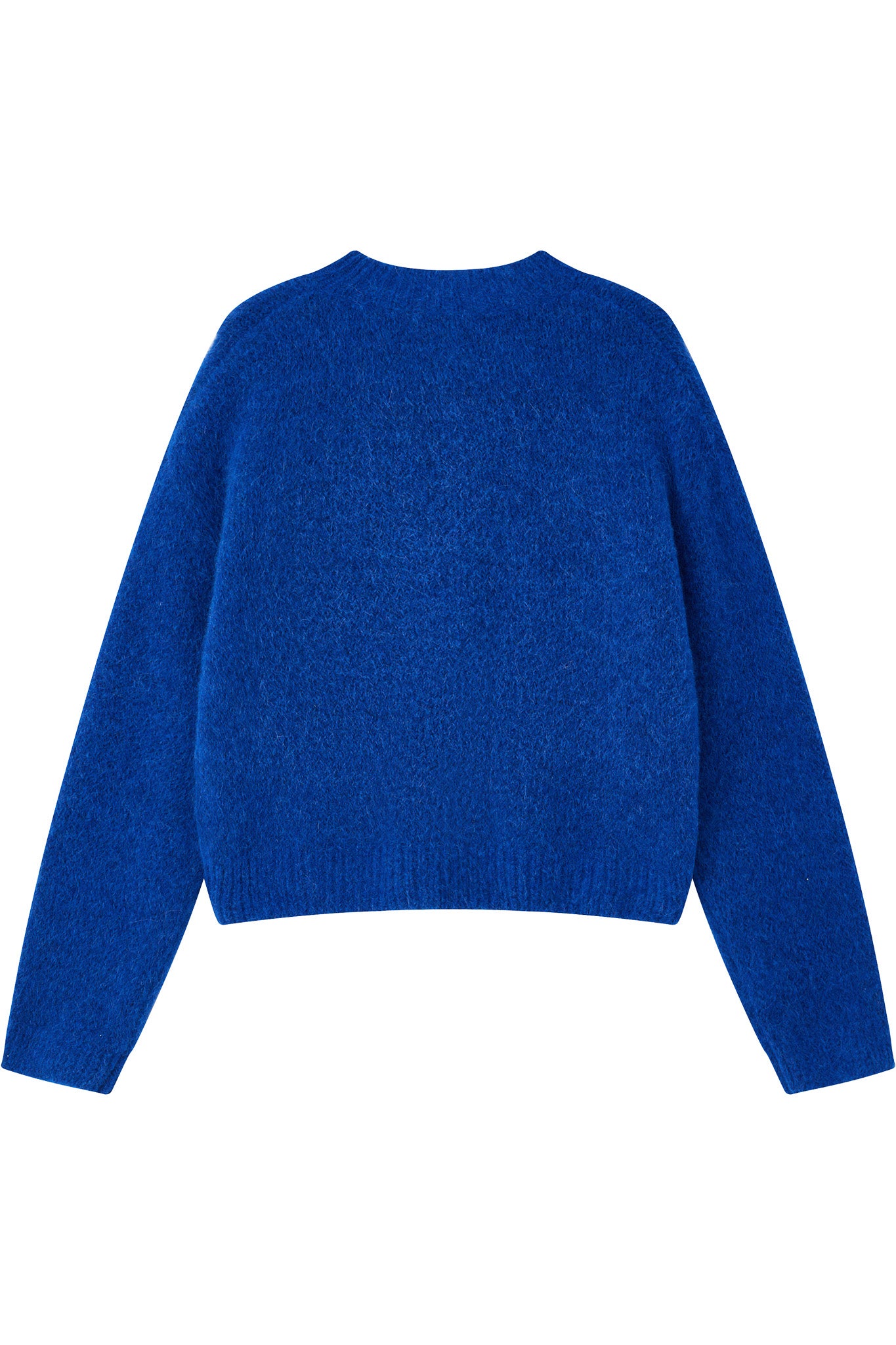 Lara Basic Alpaca wool  Knit Jumper - Royal Blue