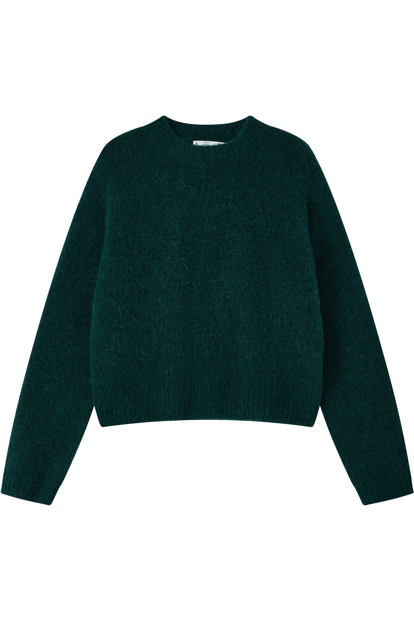 Lara Basic Alpaca wool  Knit Jumper  - Forest