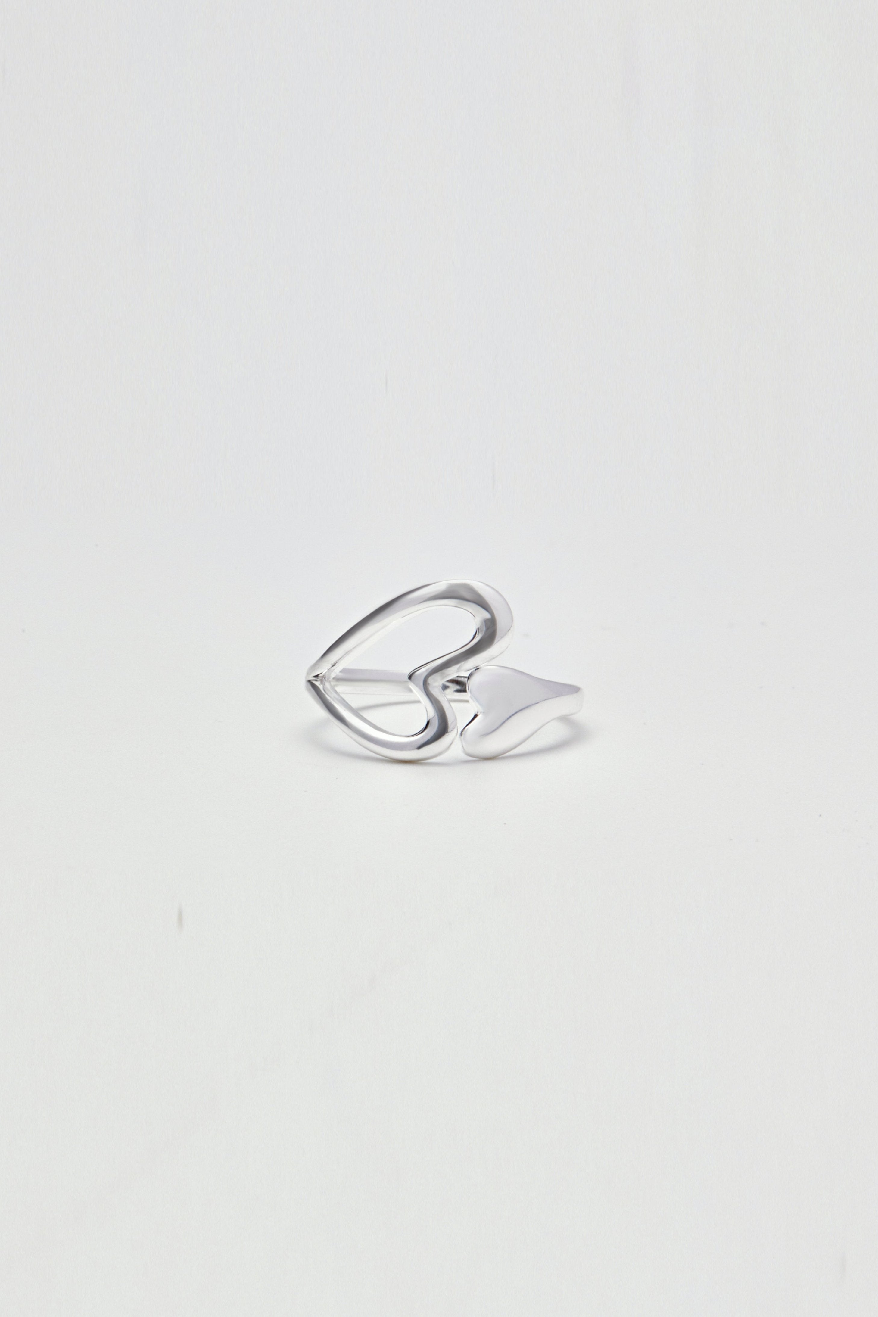 Sterling-Heart Ring