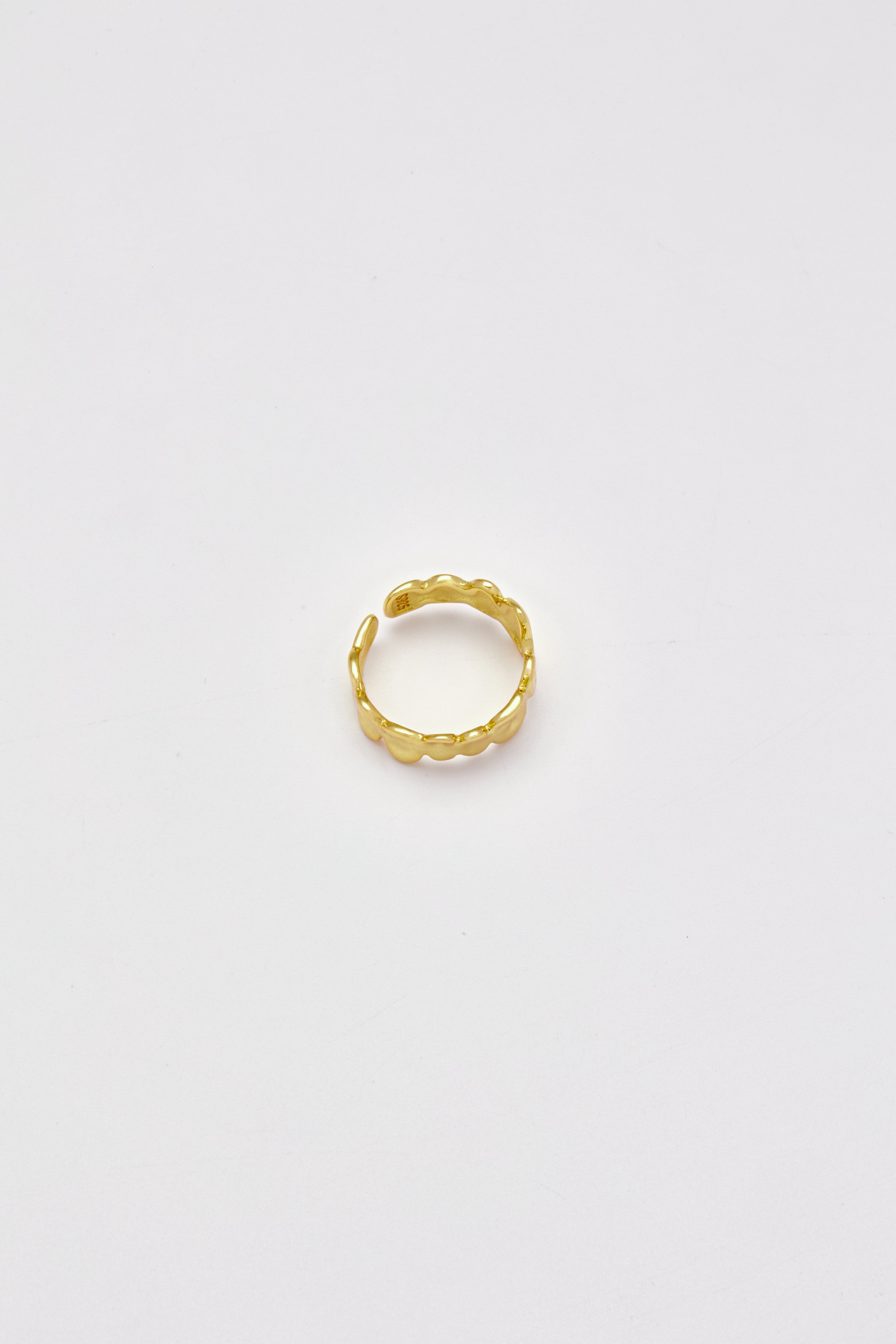 Sterling-Leaves Ring