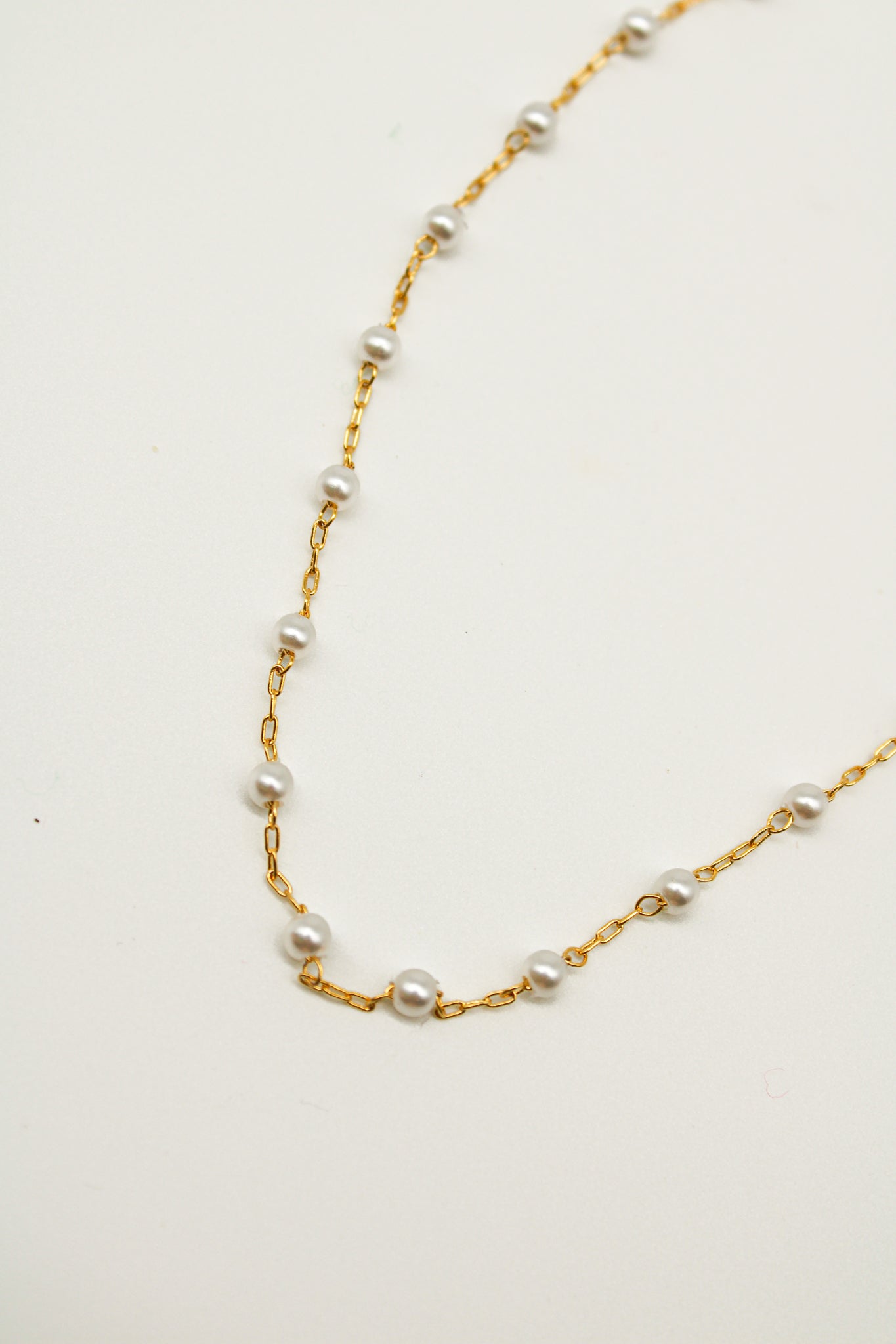 Ada Gold and  Pearl Necklace